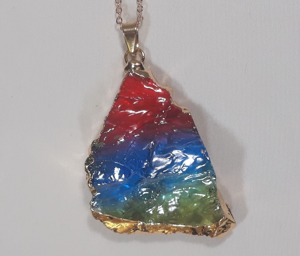 Rainbow Quartz Necklace